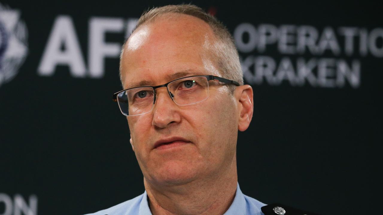 AFP acting commissioner Ian McCartney. Picture: NewsWire/ Gaye Gerard