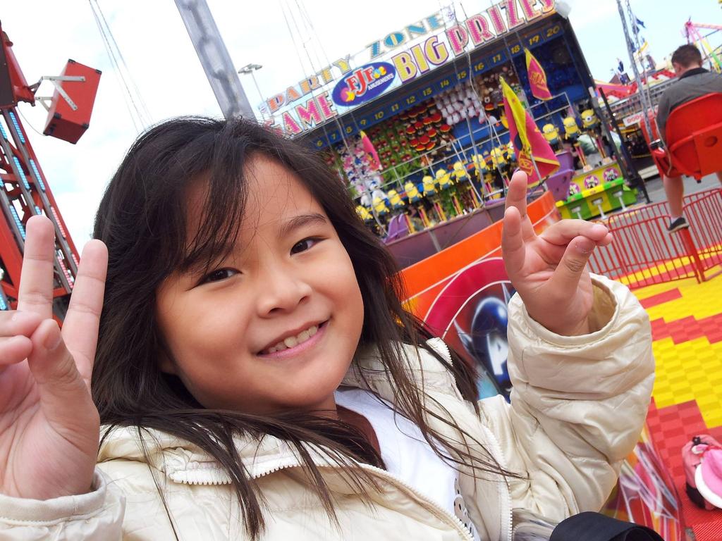 This photograph – selected by her mother – is of Malaysian national Adelene Leong. Adelene died after being flung from the Airmaxx 360 ride at the Royal Adelaide Show 2014. Picture: Supplied by family via SA Police