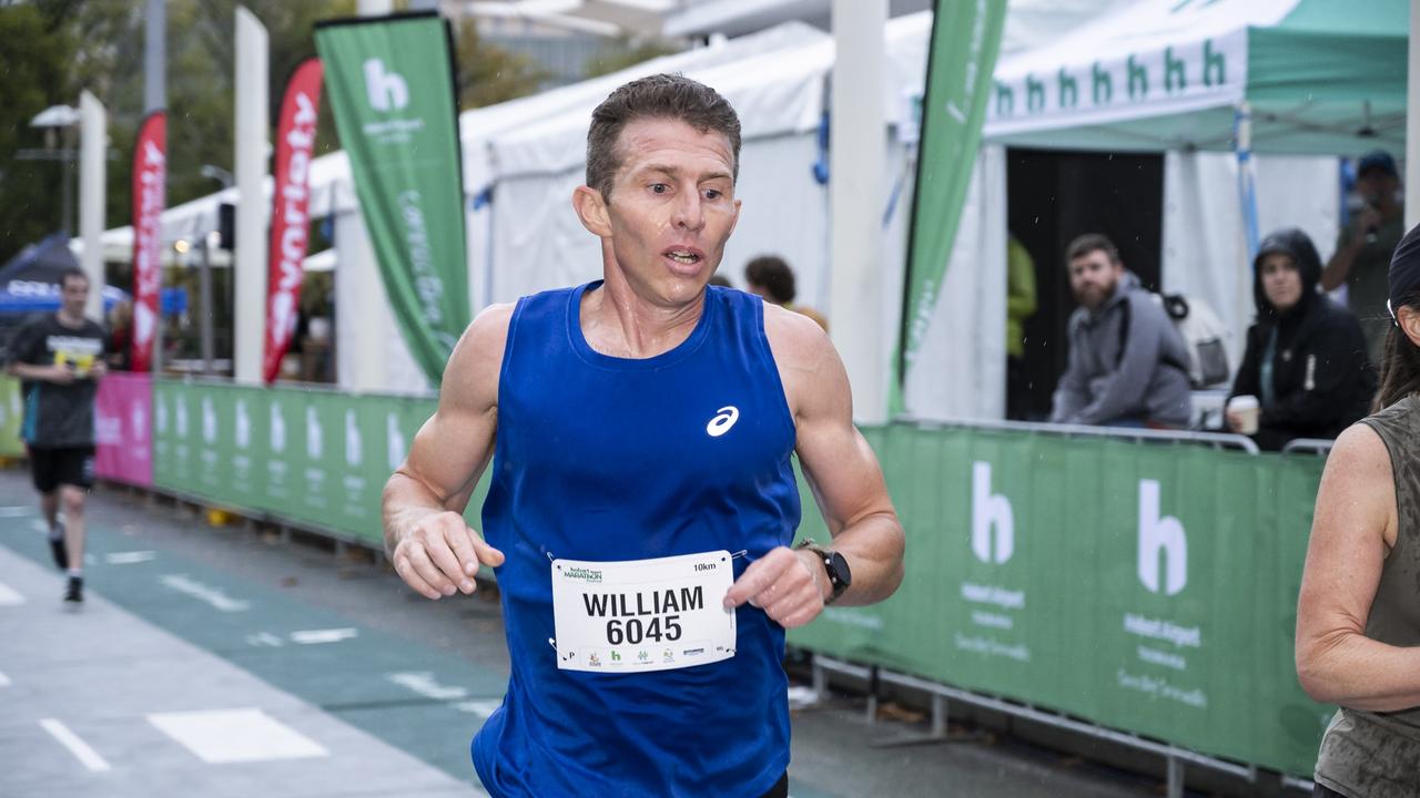 HOBART AIRPORT MARATHON 2024 William Harding. Picture: Caroline Tan