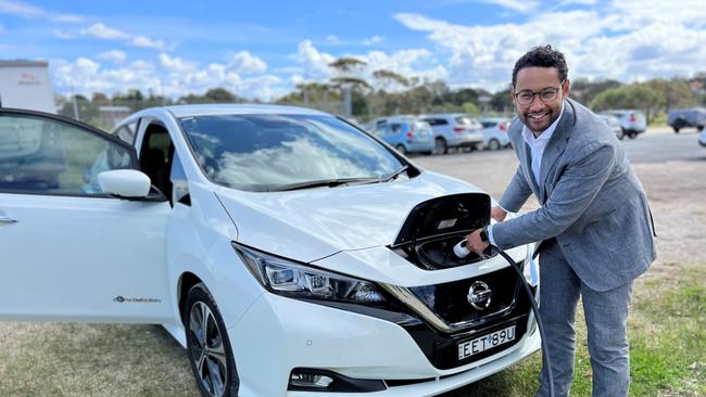 Randwick mayor Dylan Parker said he’s excited for the uptake of EVs in his LGA