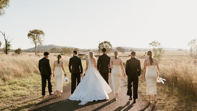 The wedding was held at Holy Red Deer Estate. Pictures: Hannah Redman Images