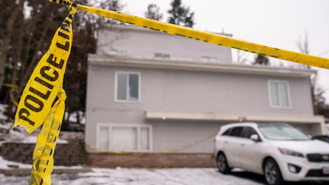 The scene of the quadruple murder in Moscow, Idaho. Picture: Getty Images