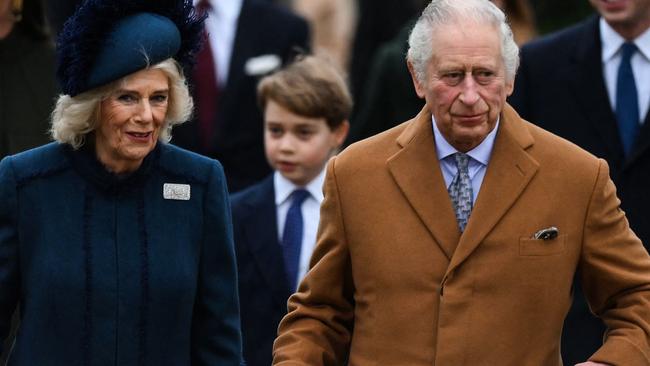 Harry and William say they forgave the marriage if the Queen Consort could make their father King Charles III happy. Pictured at the royal family's traditional Christmas Day service in Norfolk. Photo by Daniel Leal