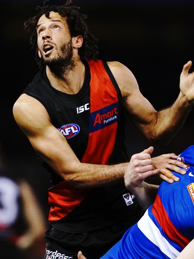 Zac Clarke in action for Essendon.