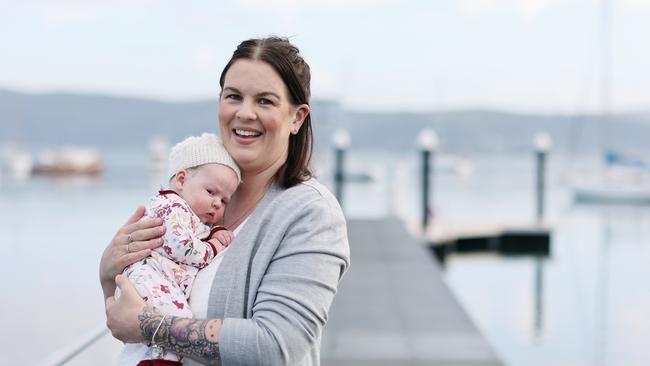 As a mum in her 30s, Alex Crawley fits the bill as the ‘average Australian’ according to Census 2021 data. Picture: David Swift