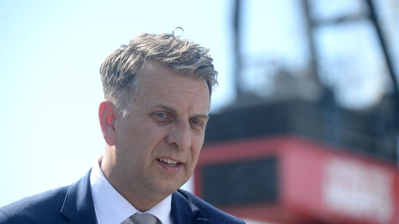 Transport Minister Andrew Constance said 1000 new bus services will be added to the inner west. Picture: NCA NewsWire/Jeremy Piper