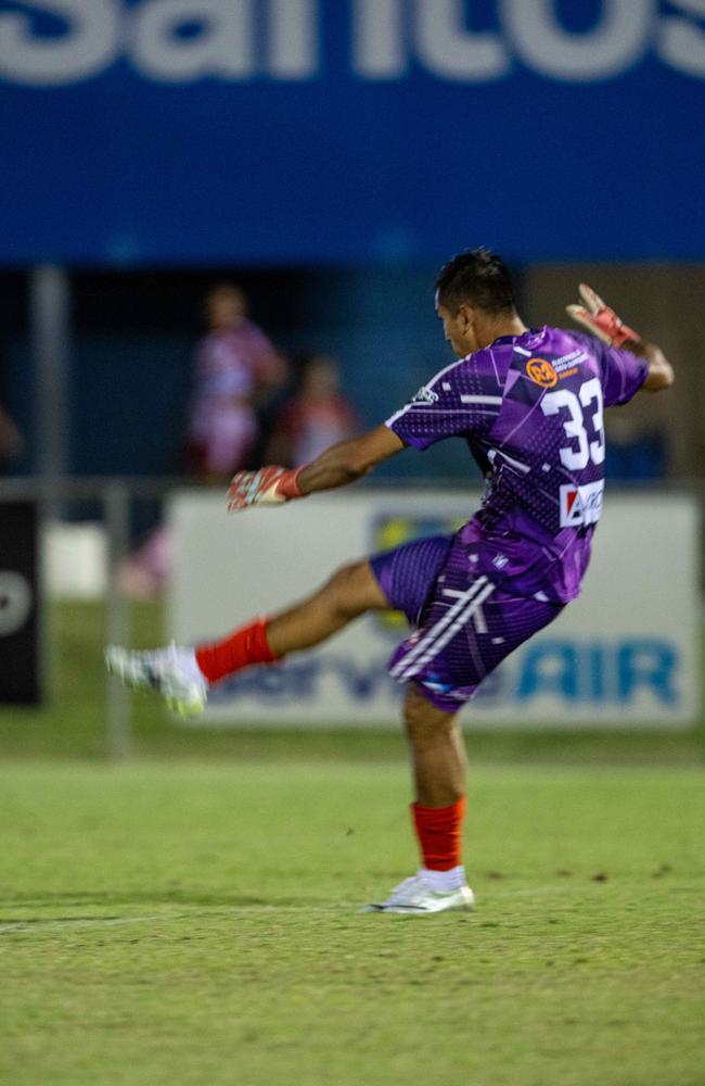 Action shots from the fifth annual GleNTi Cup between Hellenic AC and Darwin Olympic SC, June 3, 2025. Picture: Pema Tamang Pakhrin