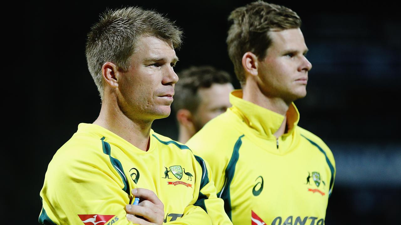 David Warner and Steve Smith spent less than 24 hours with Australia’s 15-man ODI squad in the UAE.