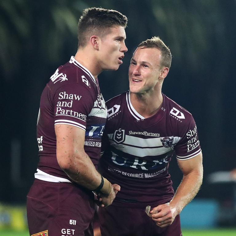 Reuben Garrick and Daly Cherry-Evans’ starting prices put them beyond ‘buy’ territory. Picture: Cameron Spencer/Getty Images