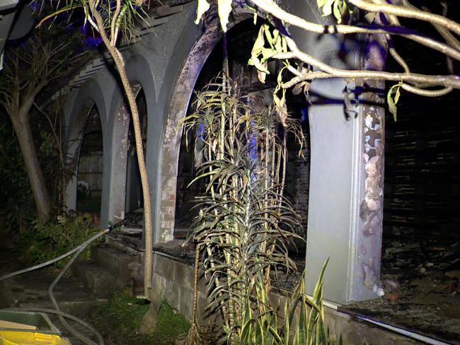 The home and a neighbouring property were significantly damaged. Picture: OnScene Bondi