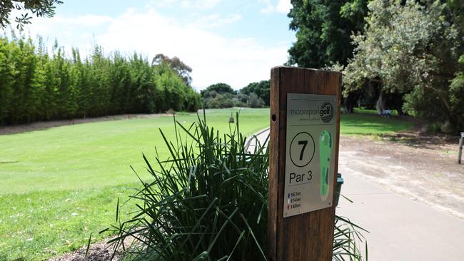 The seventh hole at Moore Park Golf Course. Picture: Rohan Kelly