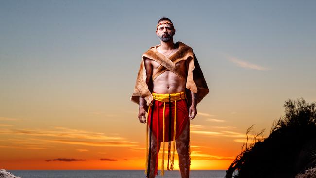 Jack Buckskin has become one of the most recognisable faces of Aboriginal culture in South Australia. Picture: Matt Turner