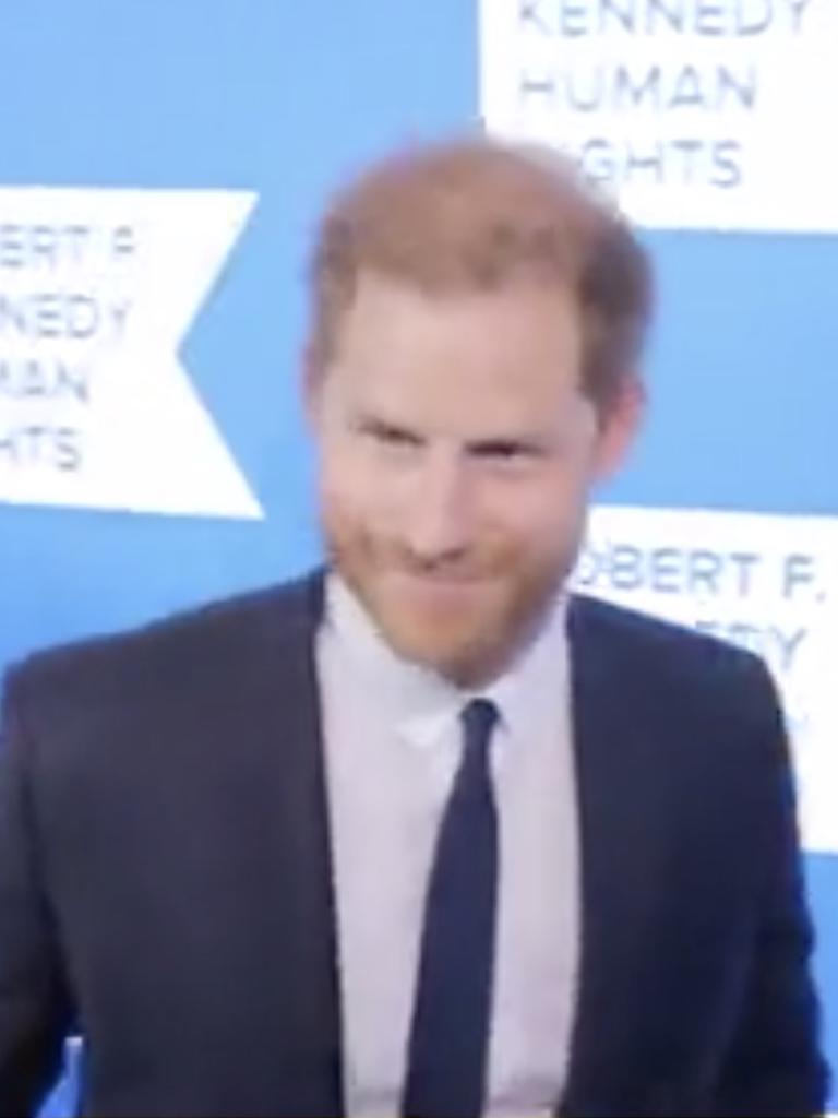 Prince Harry dodged the press member’s line of inquiry.