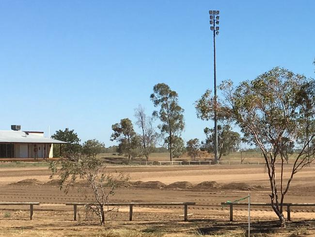 Outback rugby league club ravaged by drought.