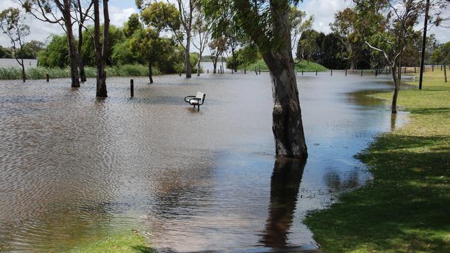 Murray Bridge's Sturt Reserve on Monday, December 12.