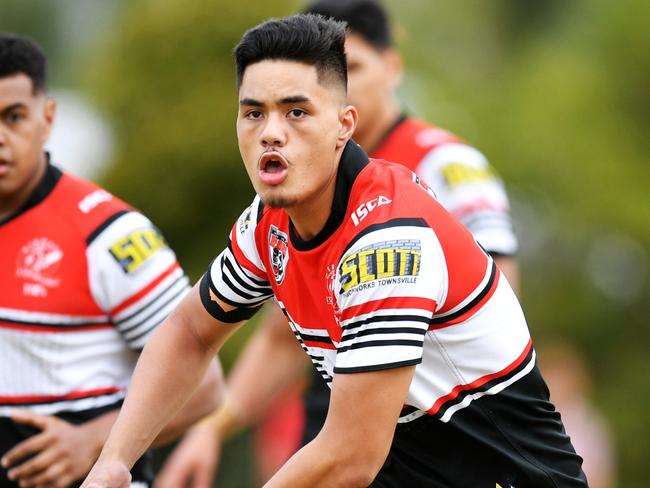 The player swap will see young forward D'Jazirhae Pua'avase join the Sea Eagles. Picture: Alix Sweeney