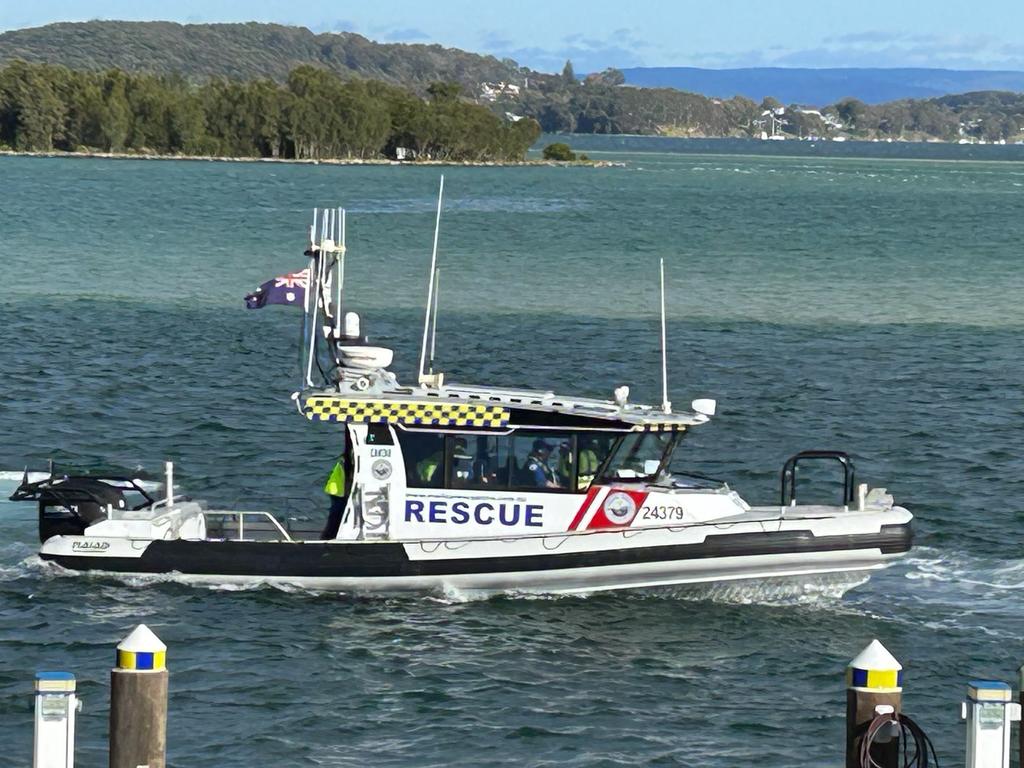 File picture of Marine Rescue Lake Macquarie.