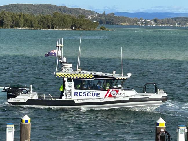 File picture of Marine Rescue Lake Macquarie.