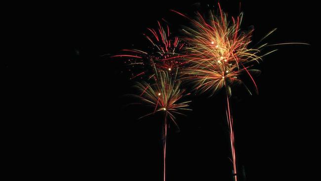 NIGHT LIGHTS: Should fireworks be cancelled in drought conditions? Picture: Tiffany Schelberg