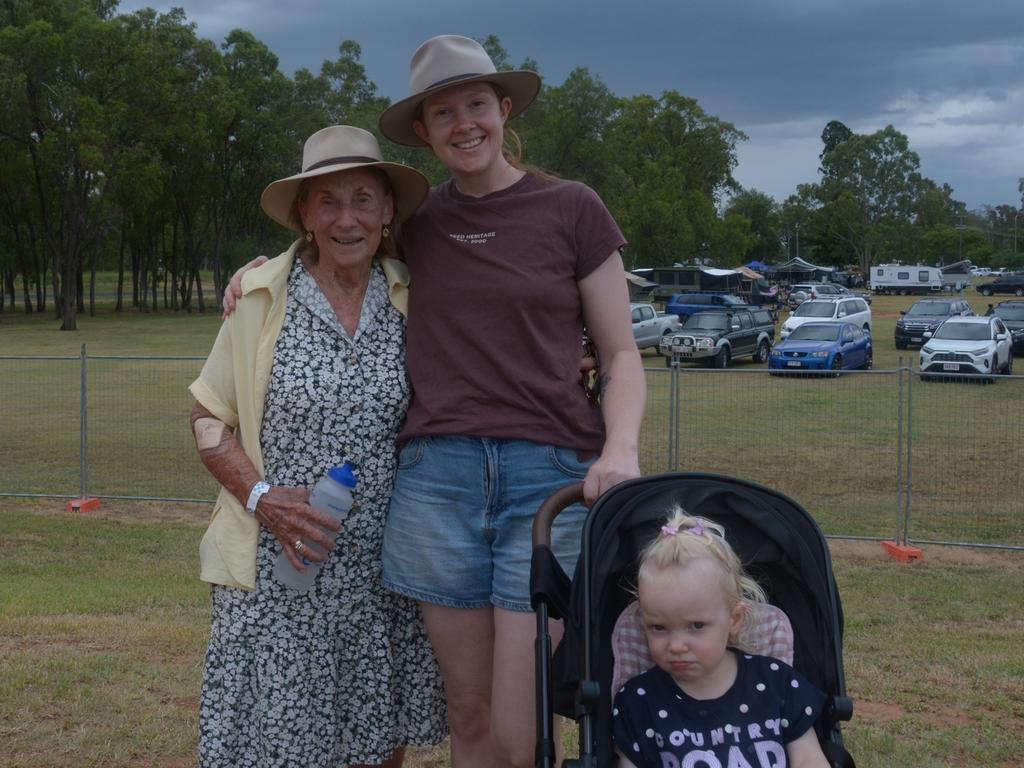 Gloria, Shay and Matilda at the Melon Rodeo