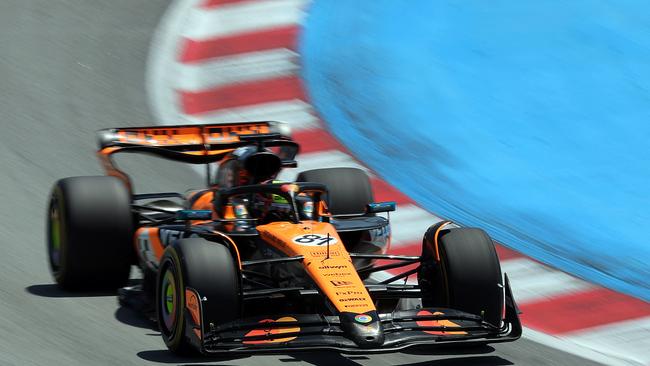 Oscar Piastri currently leads the world championship standings