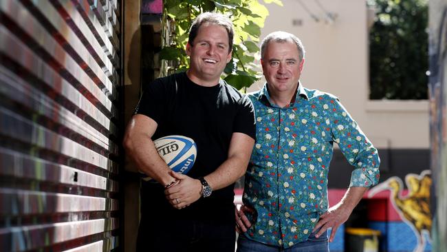 Nick Fordham and John Murray held the rights to club rugby. Picture: Nikki Short