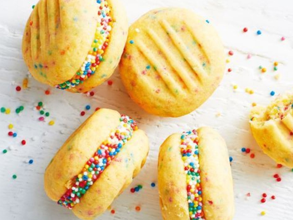 Fairy bread melting moments.