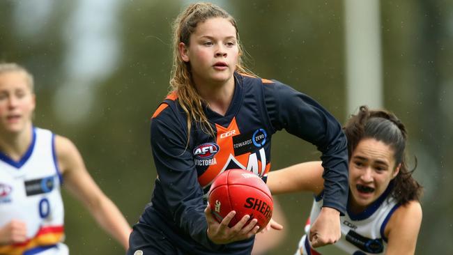 Georgie Prespakis in action for Calder Cannons. Picture: Robert Prezioso/ AFL Media