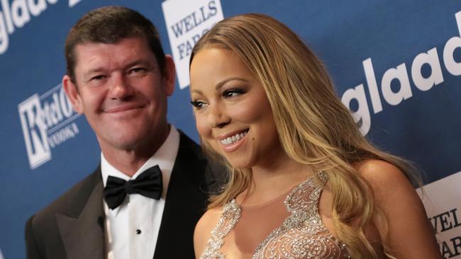 Packer relented on his “train wreck” split from Mariah Carey. Picture: Brent N. Clarke/FilmMagic