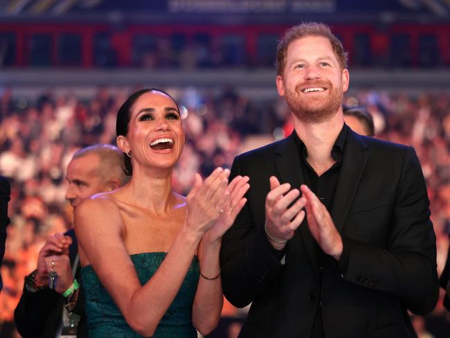 They were both smiling and applauding as the teams were announced. Picture: Chris Jackson/Getty Images