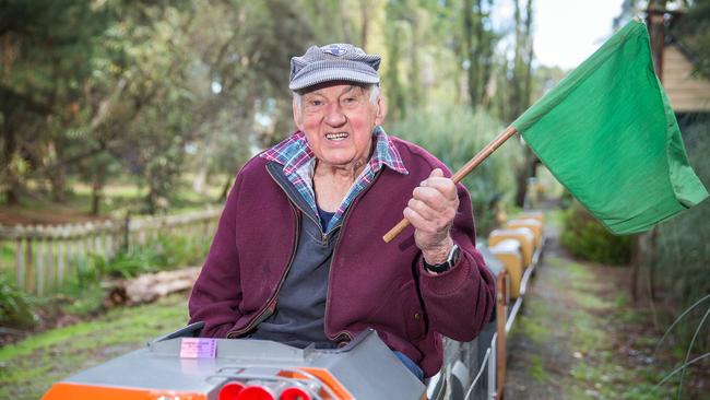 Mr Campbell says they’ve decided to hang up their conductor hats. Picture: Sarah Matray