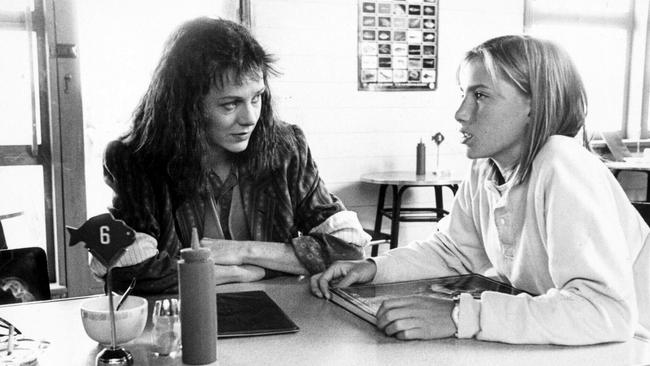 Judy Davis and Claudia Karvan in a scene from the film High Tide.