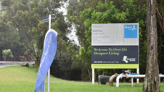 A man in his 70s has died at a Bupa Ballina aged care facility from Covid-19. Picture: Tessa Flemming