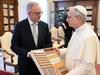Albo’s cheeky $42 Aussie gift amid Pope meeting