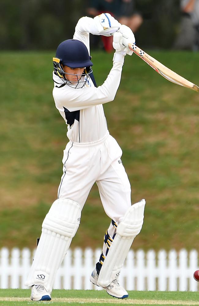 Batsman Ben Rothwell for Brisbane Grammar School Picture, John Gass