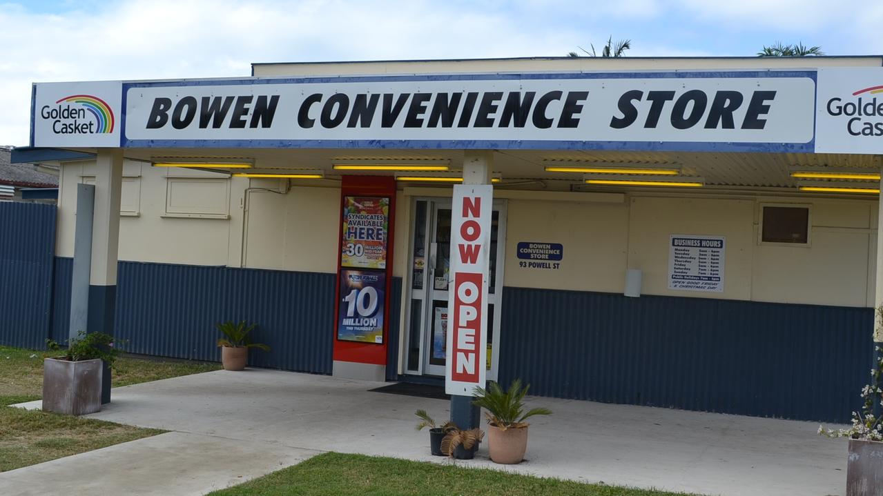 The Bowen Convenience Store in Powell Street stocks grocery items, meat packs, ice-creams and much more. It is also an agent for dry cleaning and embroidery, and you can get your lotto ticket or scratch it.