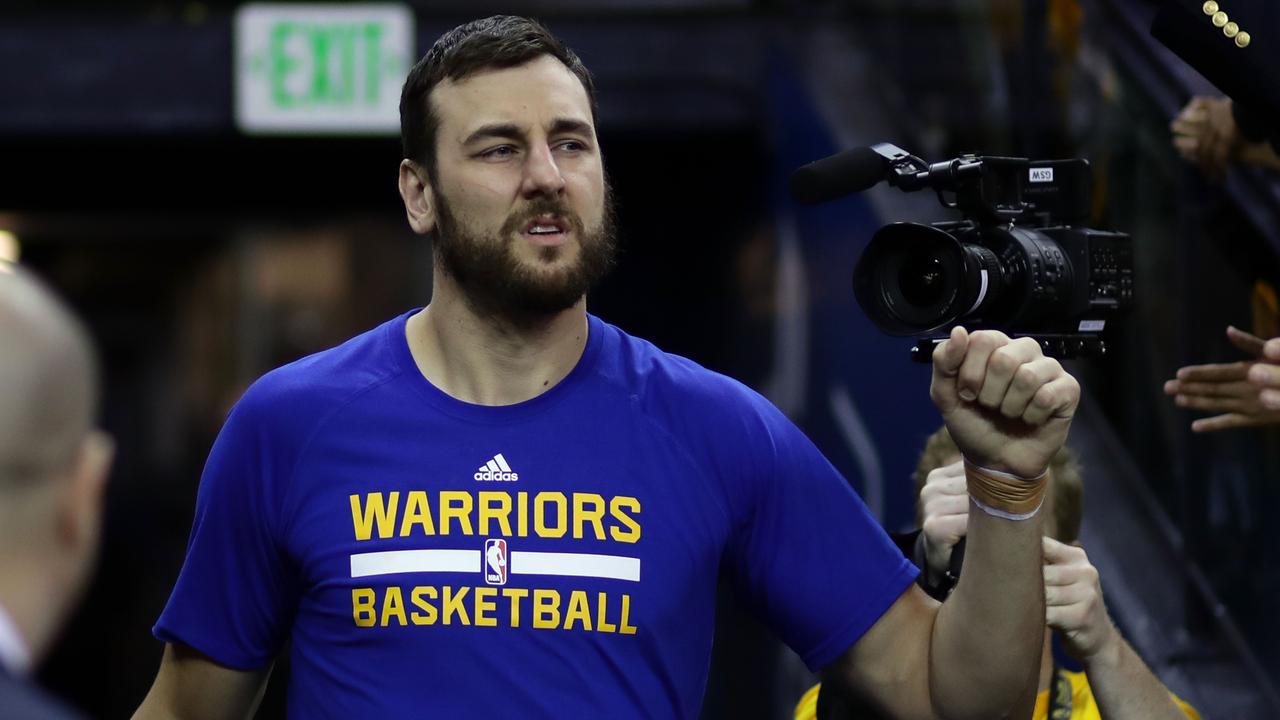 Andrew Bogut eventually ended up where he belongs. 