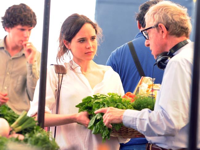 Ellen Page says her biggest regret is working for Woody Allen on the film To Rome With Love.  Picture:  Splash