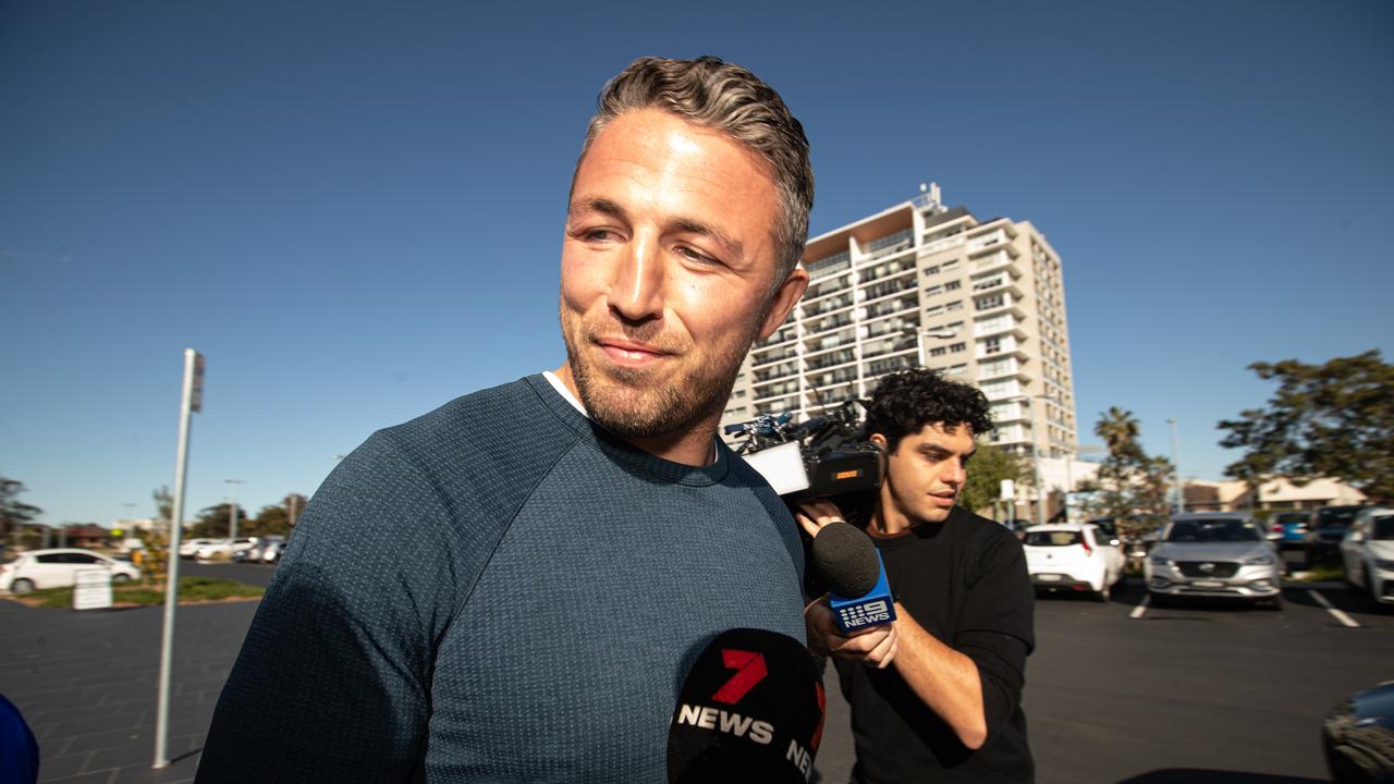 Sam Burgess leaving South Sydney.Picture: Julian Andrews