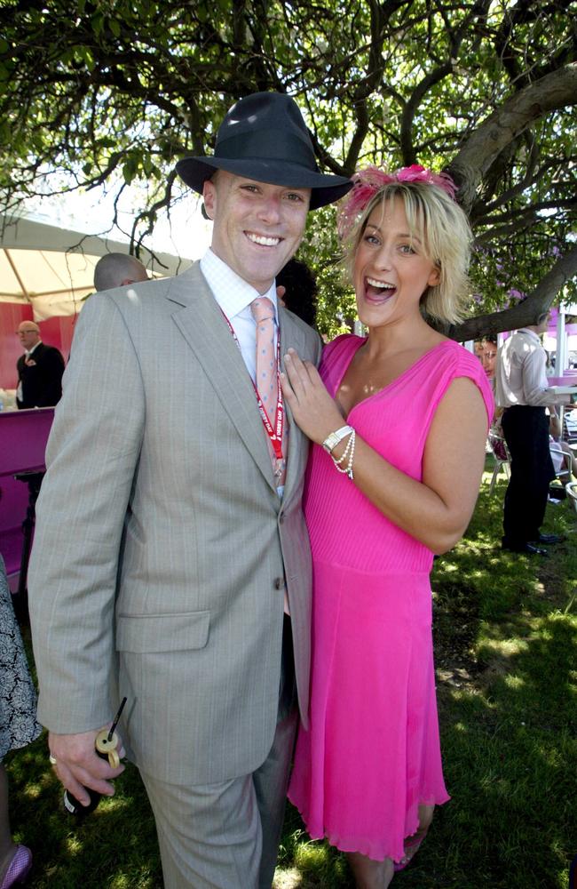 Ditch Davey and Jane Allsop at Derby Day 2004.