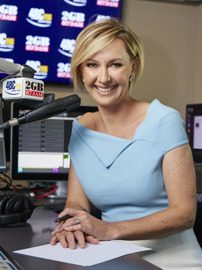 Deborah Knight on air at 2GB.