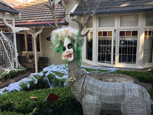 Mosman’s best Halloween house is at 24 Holt Avenue.