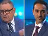 Steve Price and Waleed Aly. Picture: Ten.