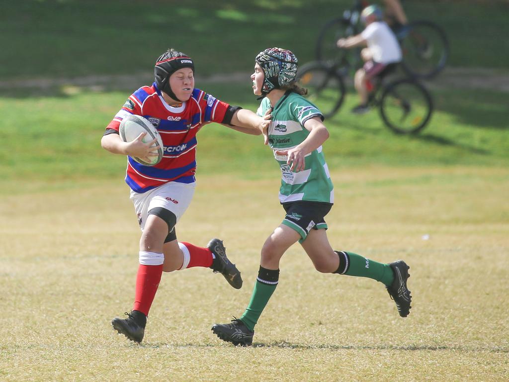 GCDRU Juniors round 13 Bond Pirates v PBC Alleygators U-12 . Picture: Glenn Campbell