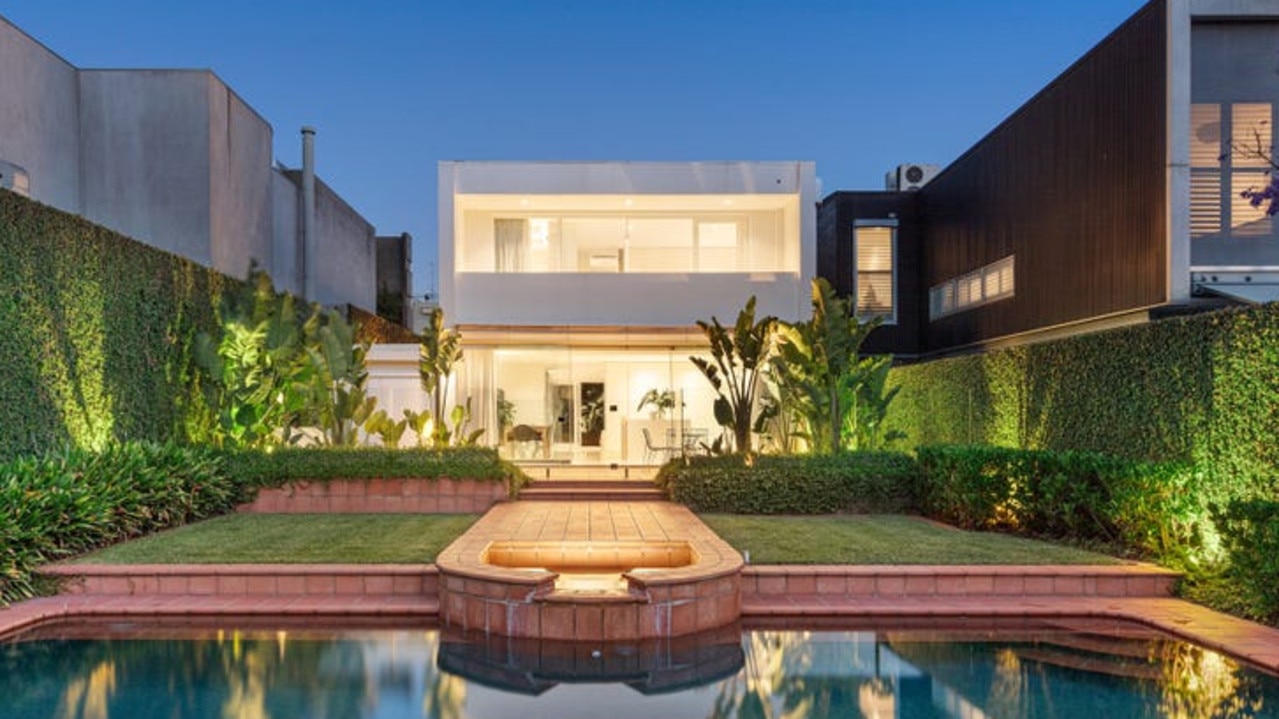 Hayden Burbank’s former home in Toorak. Picture: realestate.com.au