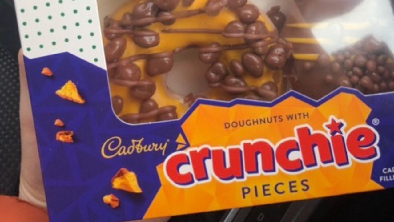 Krispy Kreme Launches Two Doughnuts With Cadbury Crunchie Au