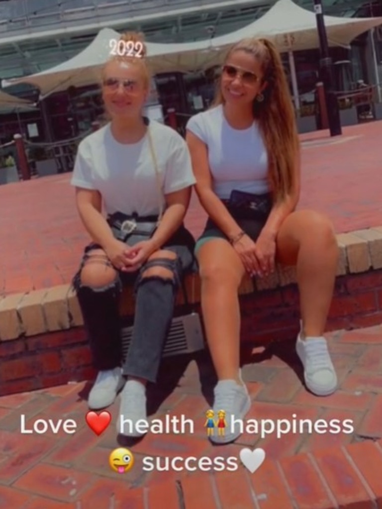 The slain hairdresser shared her 2022 goals in a TikTok video. Picture: TikTok.