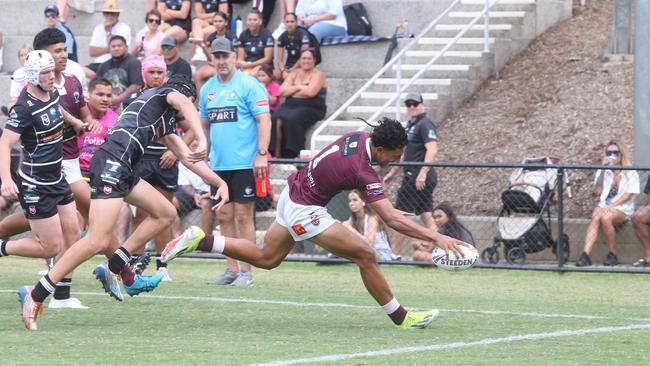 Burleigh Bears defeated Tweed Seagulls 36 - 0 in the Connell Cup on Saturday.Picture by Richard Gosling