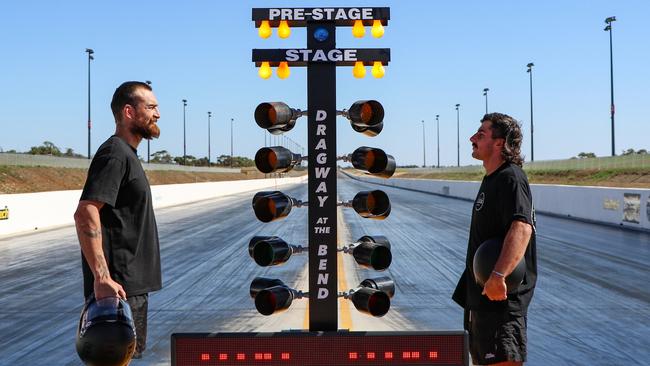 Port Adelaide star forward and self-professed car-nut Charlie Dixon will be joined by teammate Lachie Jones for their Drag Race as part of The Bend’s upcoming Riverbend Nationals. Picture: Supplied