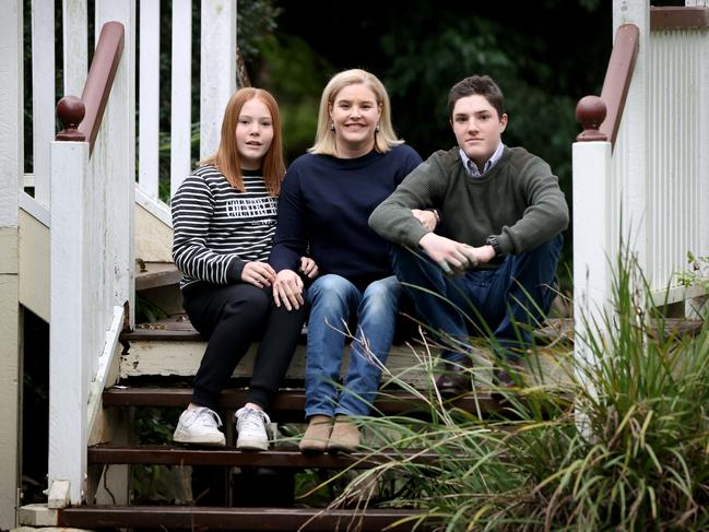 Mum Jane Rowan, 49, of Brisbane suffered depression and anxiety after the collapse of her first marriage. Picture: Jamie Hanson